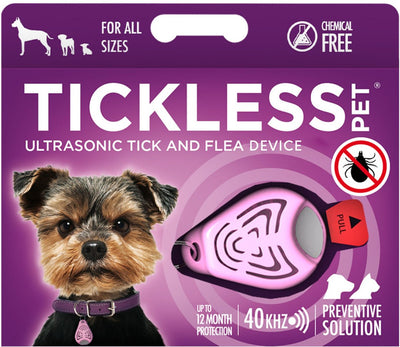 Tickless Ultrasonic Tick & Flea - Pink