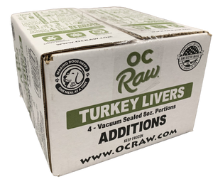 OC Raw Frozen Turkey Liver 2lb