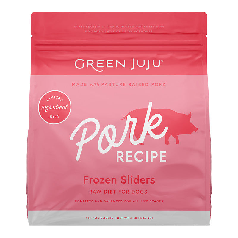 Green JuJu Frozen 1oz Pork Sliders 3lb