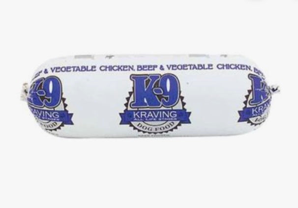 K9 Kraving Chicken, Beef & Vegetable 1lb