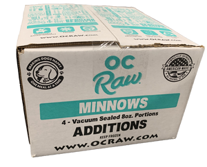 OC Raw Frozen Minnows 2lb