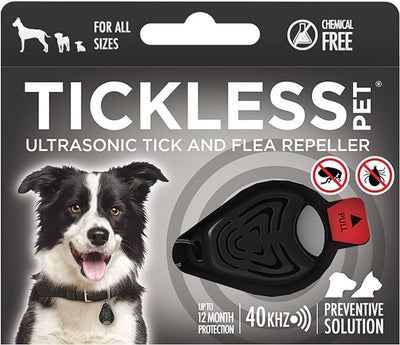 Tickless Ultrasonic Tick & Flea - Black