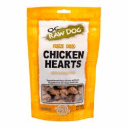 OC Raw Freeze Dried Chicken Hearts 4oz