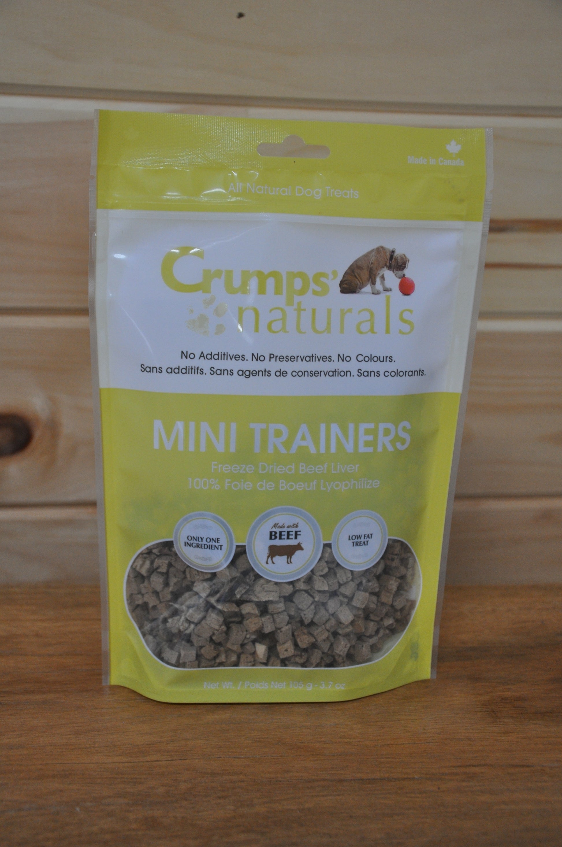 Crumps Mini Trainers Beef Liver 4.4oz