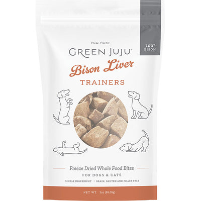 Green Juju Freeze Dried Training Bison 3oz