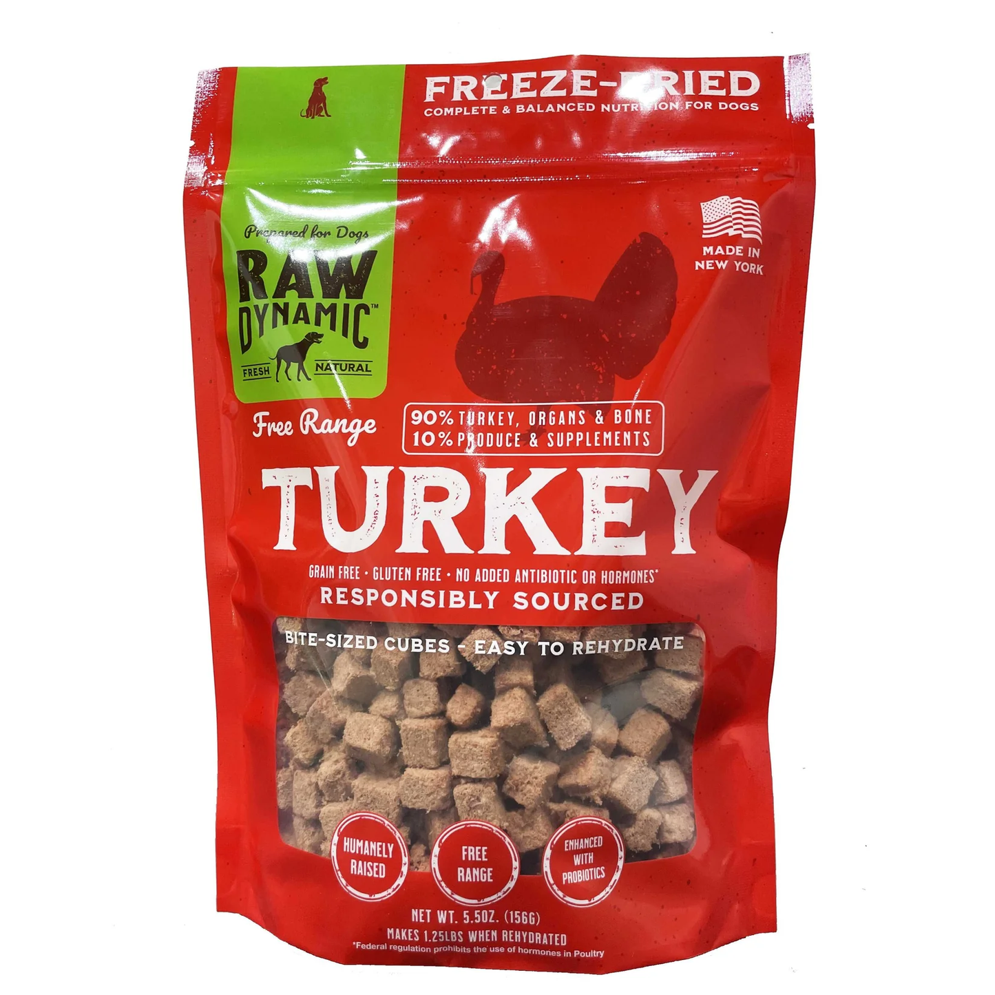 Raw Dynamic- Freeze Dried Turkey 14oz