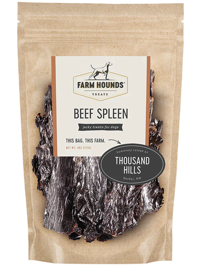 Farm Hounds- Beef Spleen 4oz