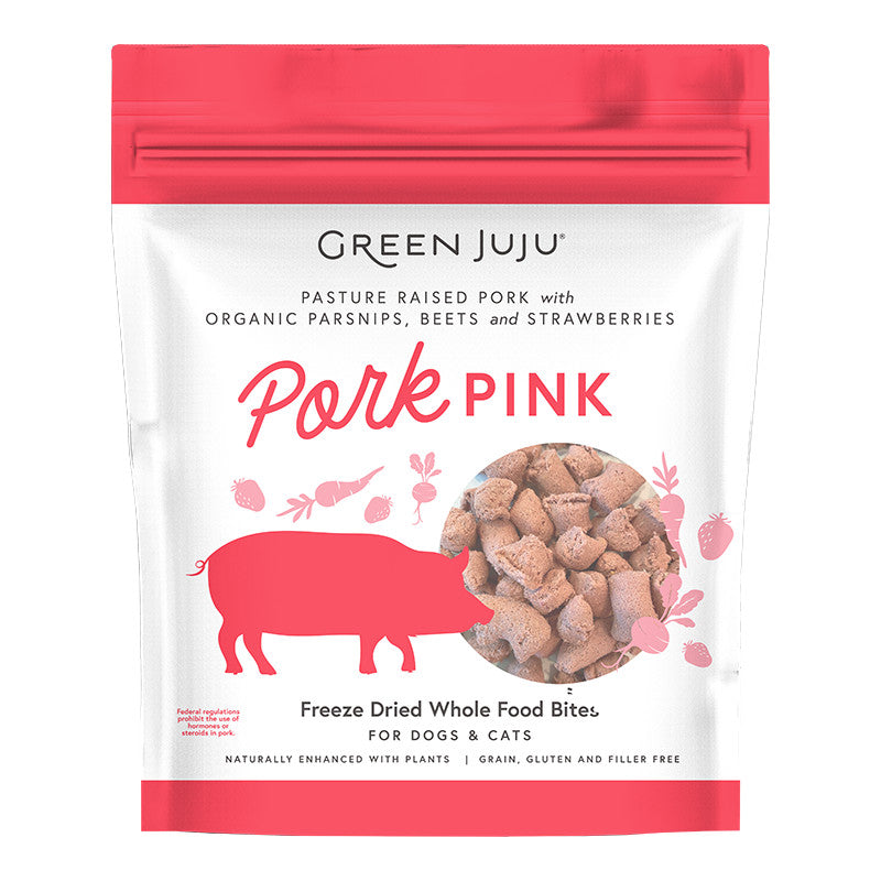 Green Juju Freeze Dried Pork Treats 7.5oz