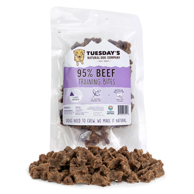 Tuesday's Natural Dog Company Beef Training Bites