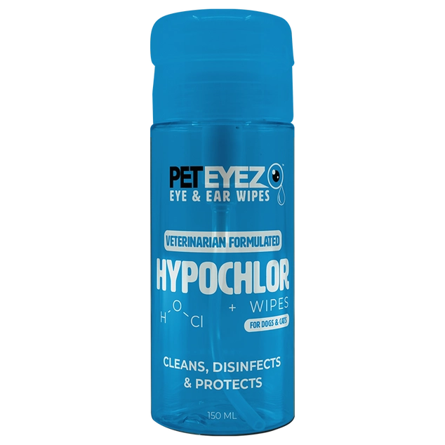 PetEyez - Eye and Ear Wipes with Hypochlor