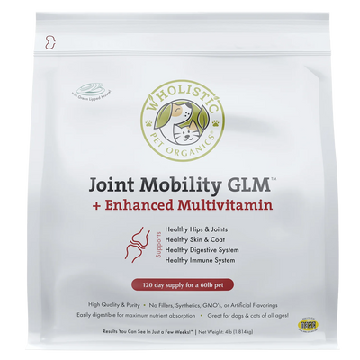 Wholistic Pet Organics Joint Mobility GLM 4lb