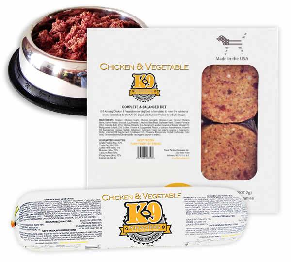 K9 Kraving Chicken & Vegetable 1lb