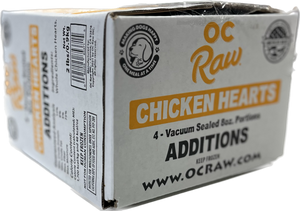 OC Raw Frozen Chicken Hearts 2lb