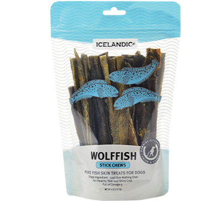Icelandic Wolf Fish Sticks & Pieces 3oz