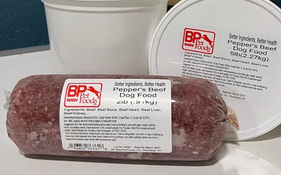 BP Raw- Peppers Beef Blend - 2lb
