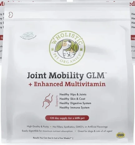 Wholistic Pet Organics Joint Mobility GLM 2lb