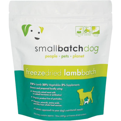 Small Batch Dog Freeze-Dried Lamb Batch Slider 14oz