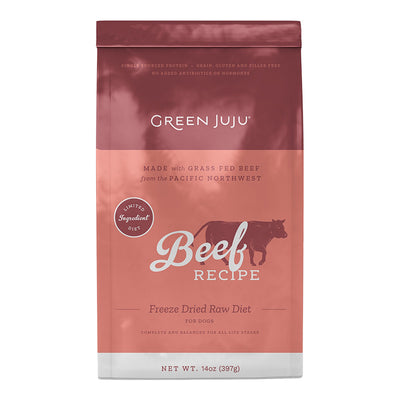Green JuJu Freeze Dried Beef 14oz