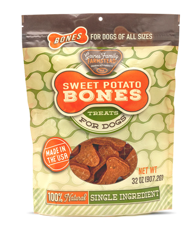 Gaines Sweet Potato Bones 32oz