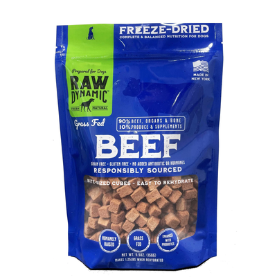 Raw Dynamic- Freeze Dried Beef 14oz
