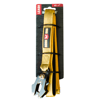 Boss Dog Tactical Leash - 6ft - Yellow