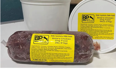 BP Raw- Billies Chicken Blend - 2lb