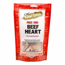 OC Raw Freeze Dried Beef Hearts 4oz