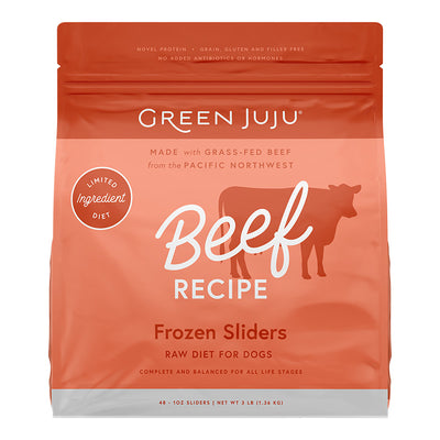 Green JuJu Frozen 1oz Beef Sliders 3lb