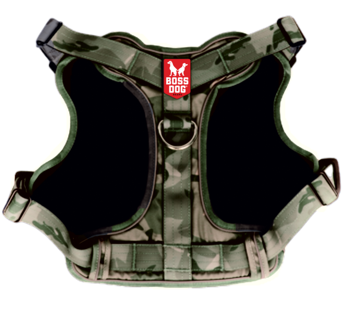 Boss Racing Harness Boss Dog Tactical Harness - Large - OD Green (Camo) – The K9 Shop