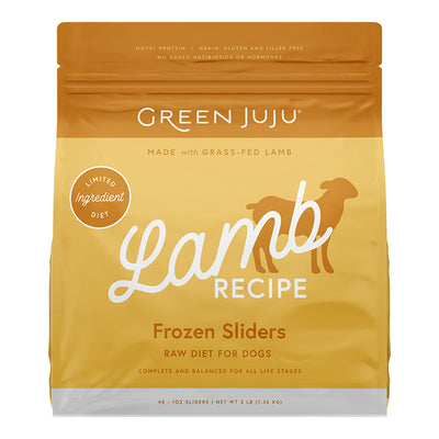 Green JuJu Frozen 1oz Lamb Sliders 3lb