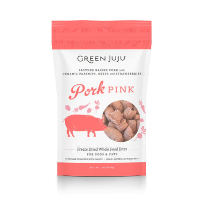 Green Juju- Pink Pork Treats 3oz