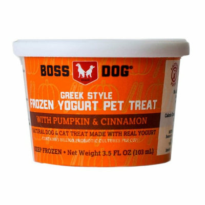 Boss Dog Yogurt Pumpkin and Cinnamon 3.5oz