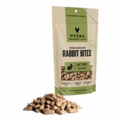 VITAL ESSENTIALS FREEZE-DRIED TREAT BITES RABBIT 5oz