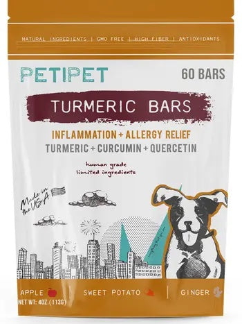 PetiPet Turmeric Bars 4oz