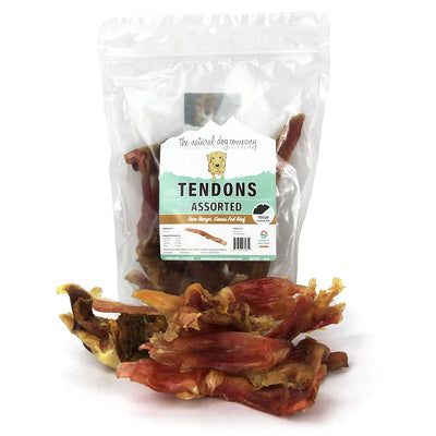 Tuesdays Natural Dog Company Assorted Beef Tendons 8oz