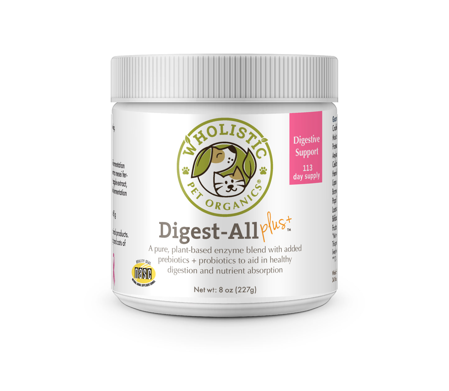 Wholistic Pet Digest-All Plus™ 2oz