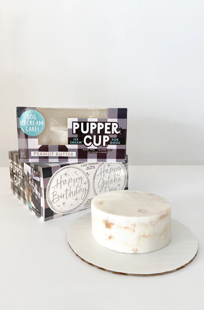 The Pupper Cup Peanut Butter 8oz - Cake