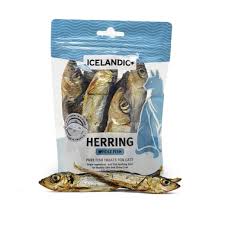 Icelandic Herring Whole Fish Treats for Cats 1.5oz