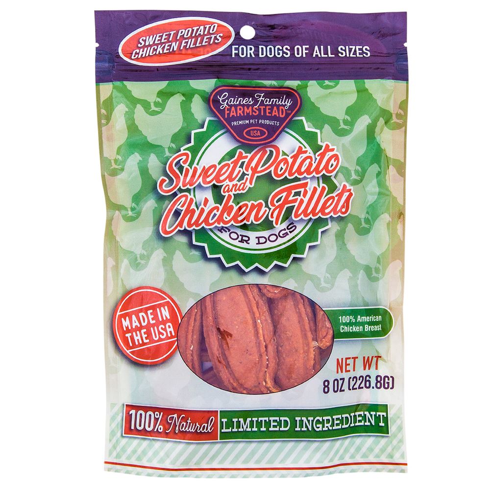 Gaines Sweet Potato and Chicken Fillets 8oz