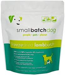 Small Batch Dog Freeze-Dried Lamb Batch Slider 14oz