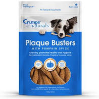 Crumps Plaque Buster - Pumpkin - 10 Pack  (7")