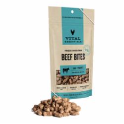 VITAL ESSENTIALS DOG FREEZE-DRIED TREAT BITES BEEF 2.5oz